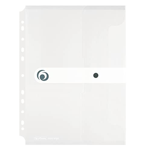 Herlitz Dokutasche A4 PP farbl. transp. z.Abheften 1er