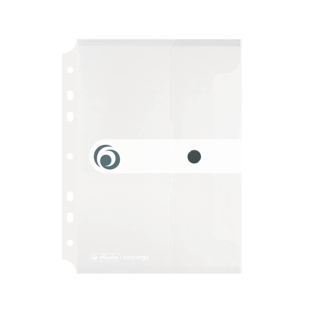 Herlitz Dokutasche A5 PP farbl. transp. z.Abheften 1er
