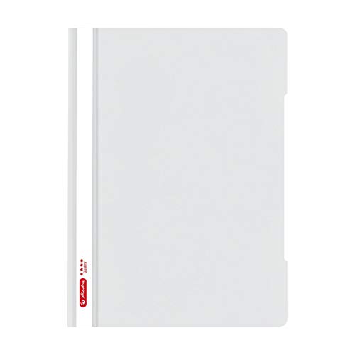 Herlitz Schnellhefter A4 PP Quality grau 1er