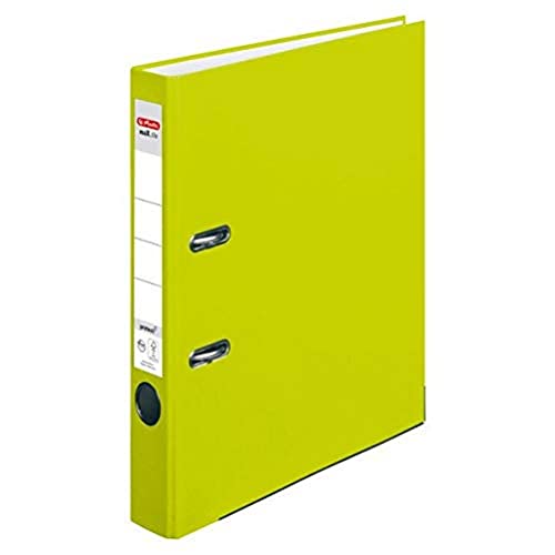 Herlitz Ordner maX.file A4 5cm Neon Grün