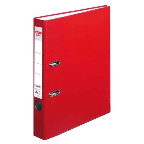 Herlitz Ordner maX.file protect A4 5cm rt PP Folienbezug Fen