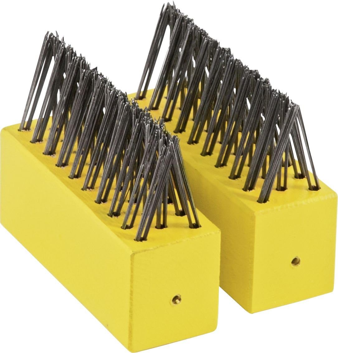 WOLF-Garten UnkrautbÃ¼rste FB-ME Doppelpack (gelb