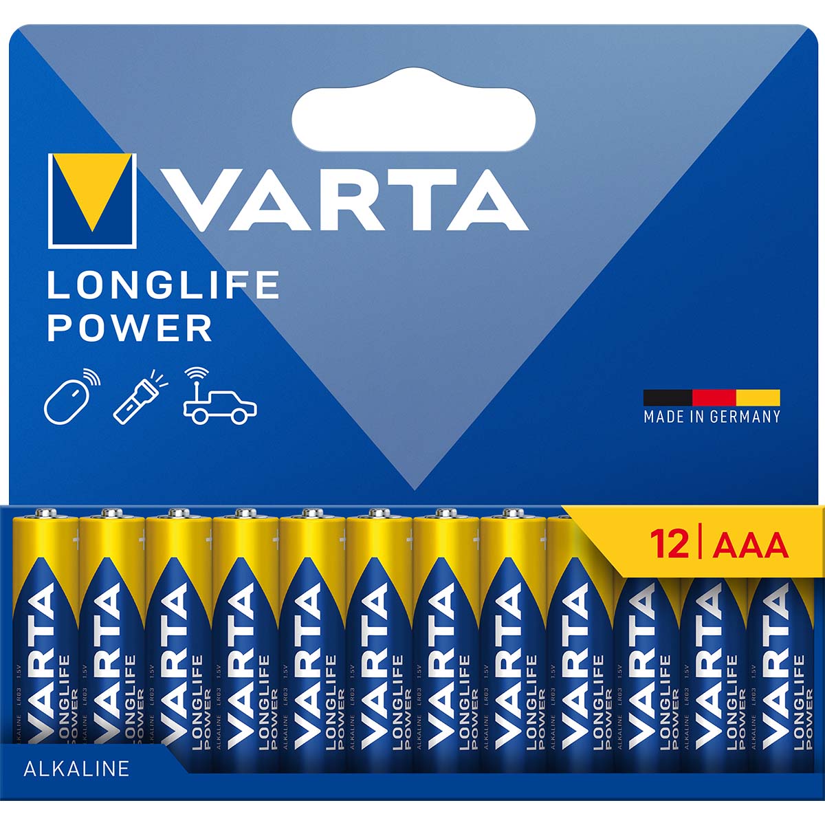Varta Pile alcaline AAA 1.5 V High Energy 12-Pack