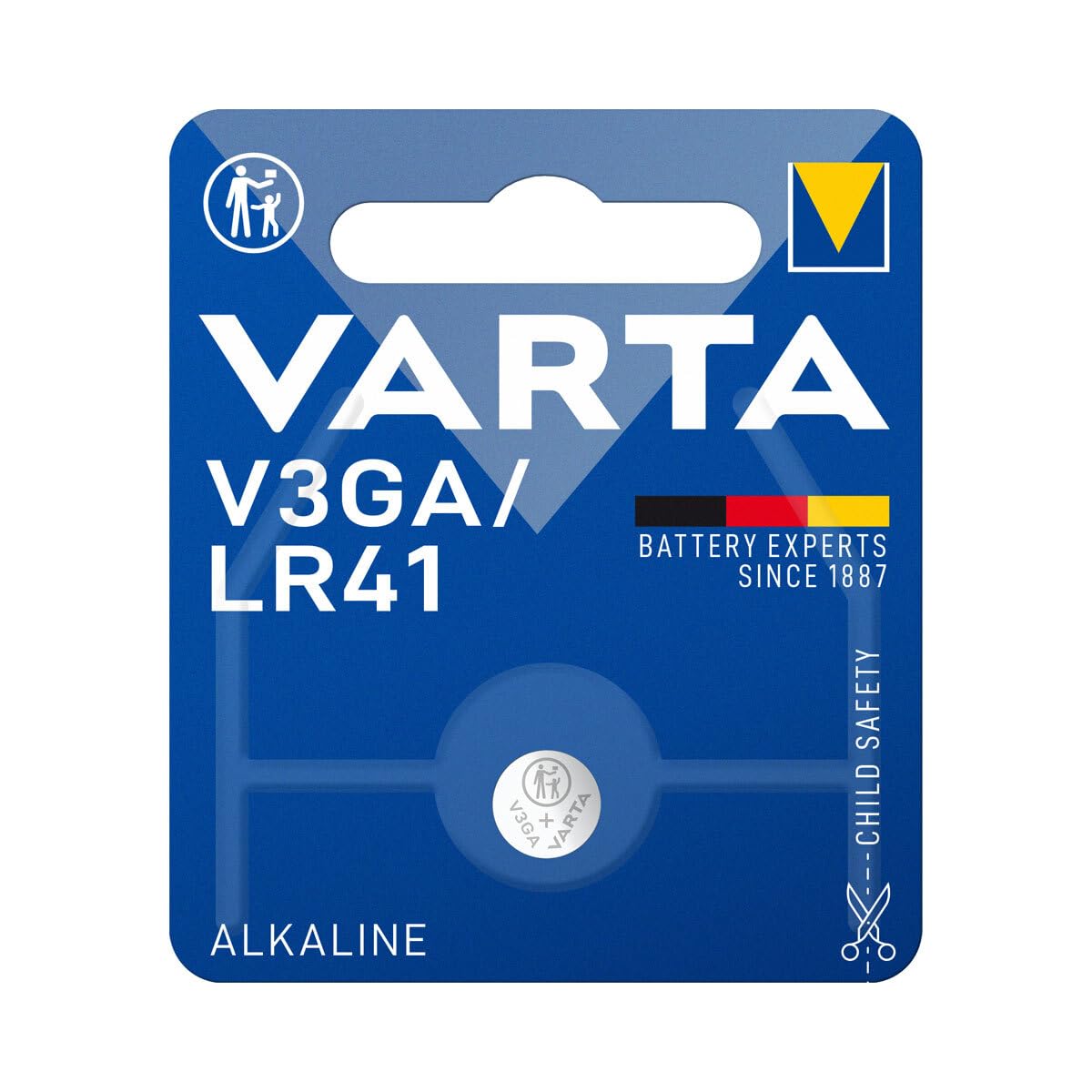 Varta Batterie ALKALINE Special V3GA Blister 1St.