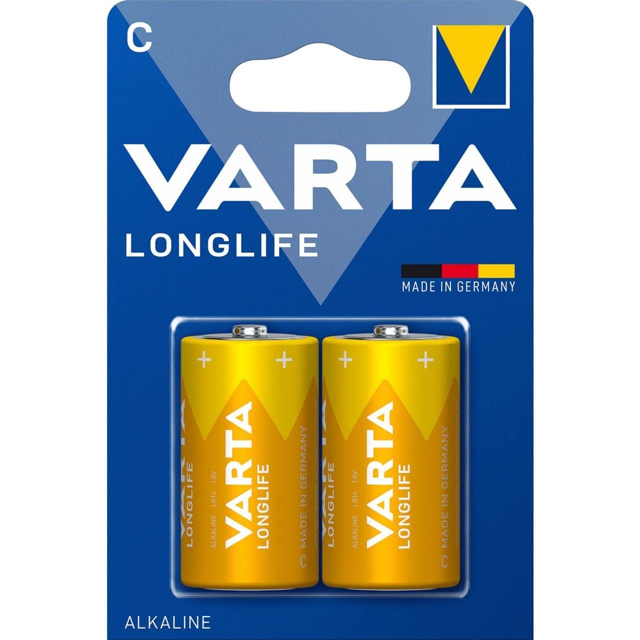 Varta Batterie LONGLIFE C  Baby   NEU  LR14 2St.
