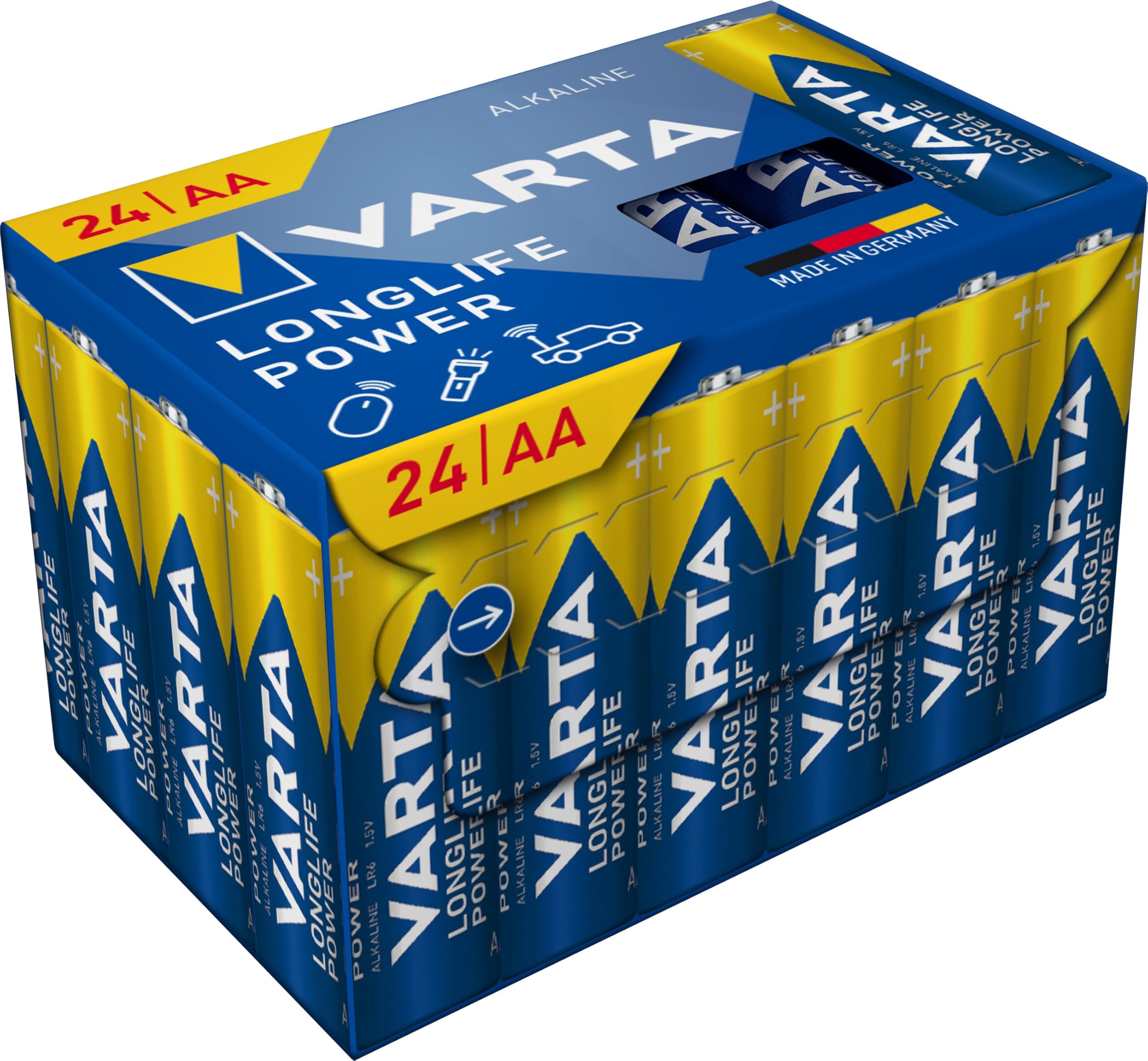 Varta Batterie LONGLIFE Power (High Energy) AA Mignon 24 neu