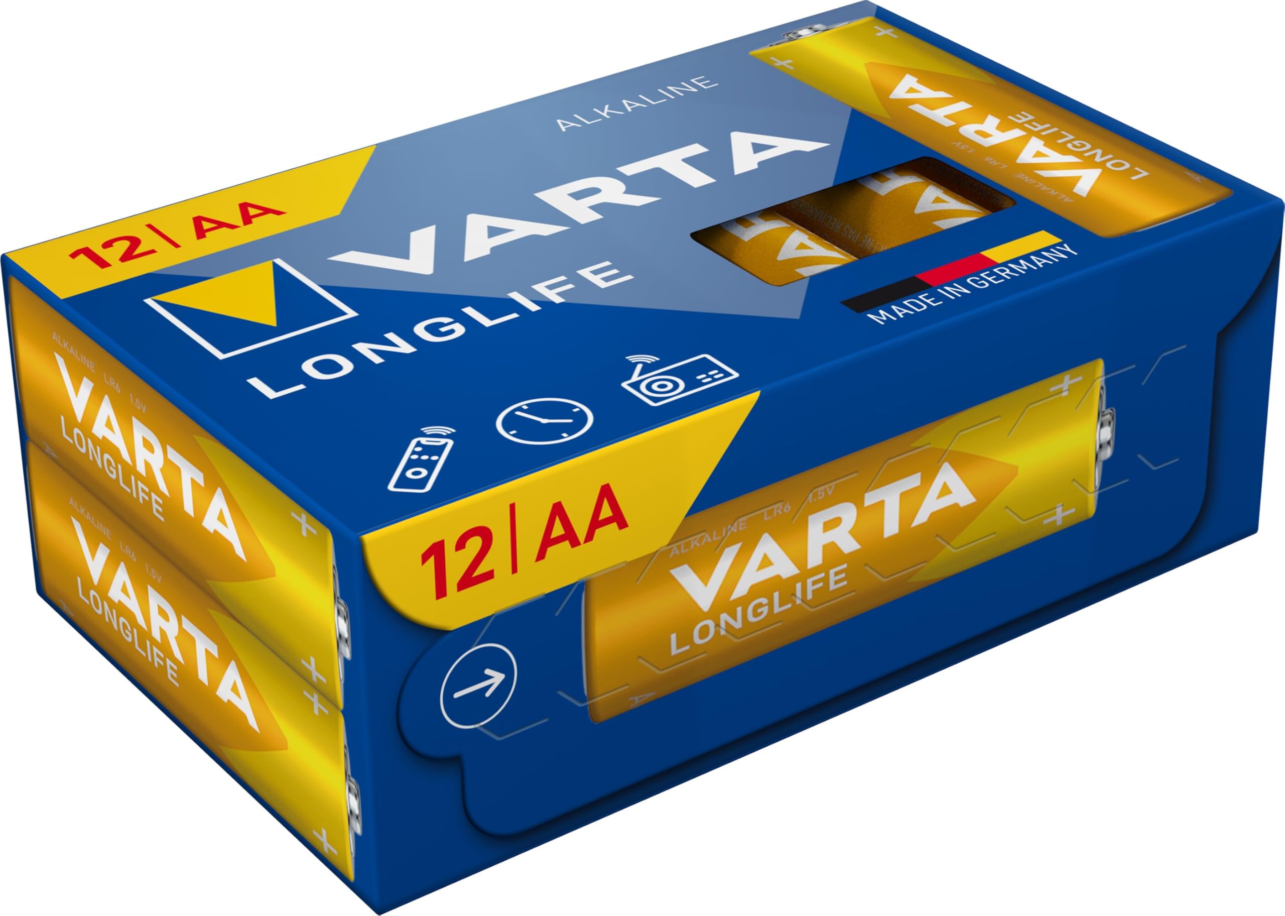 Varta Longlife Batterie LR06 Box
