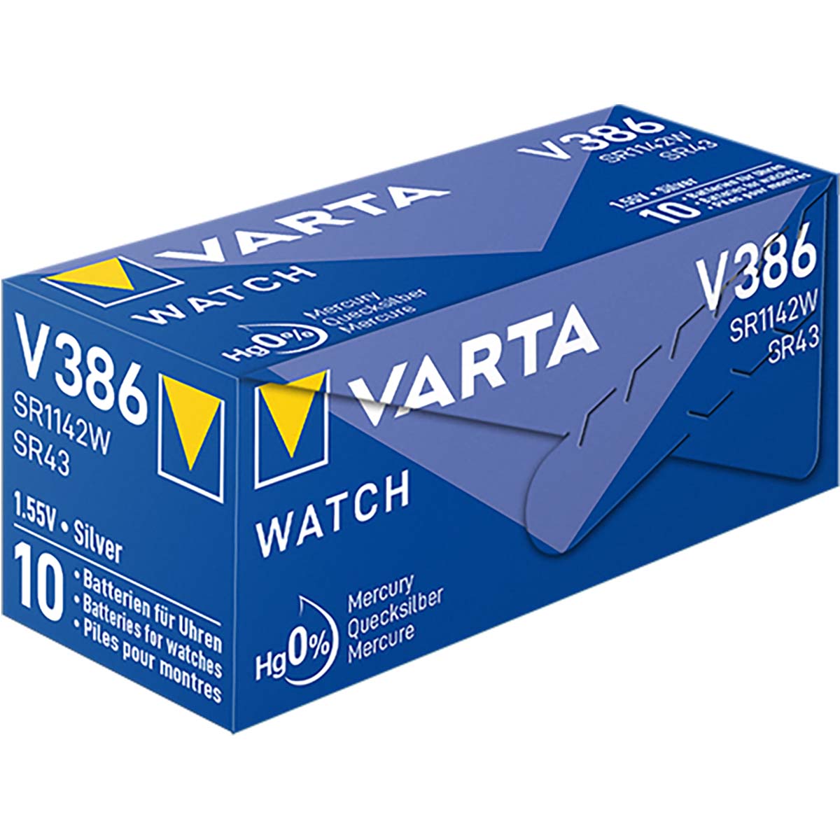 Varta Pile Silver-Oxide SR43 1.55 V 105 mAh 1-Pack