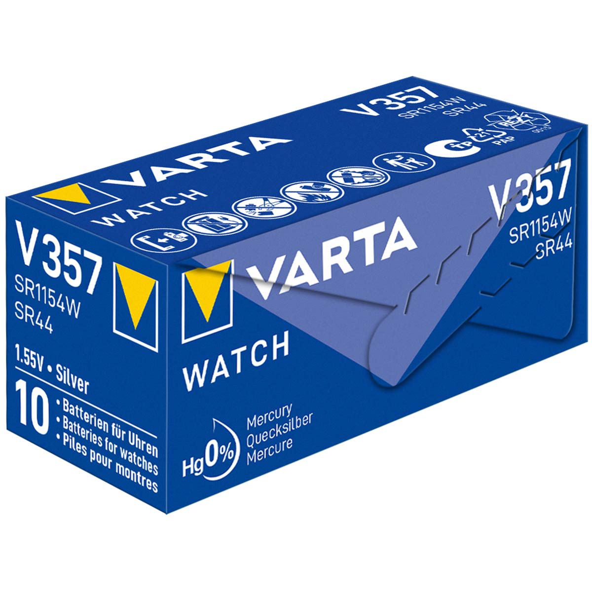 Varta Pile Silver-Oxide SR44 1.55 V 155 mAh 1-Pack
