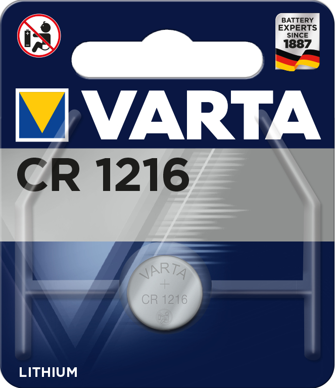 Varta Électronique Pile bouton au lithium CR1216