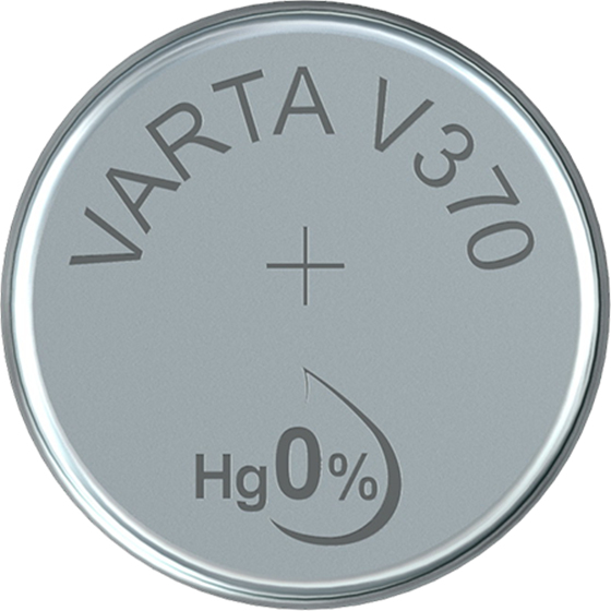 Varta Pile bouton oxyde d'argent 370