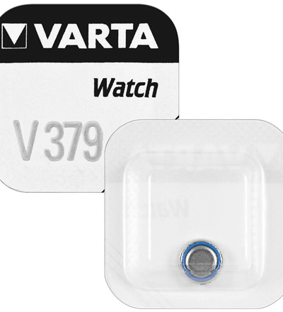 Varta Pile bouton oxyde d'argent 379