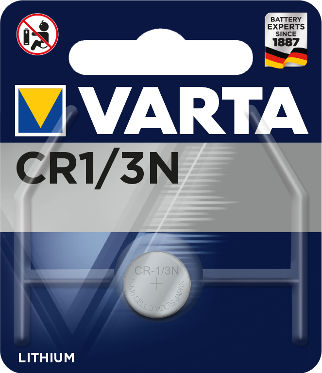 Varta Pile plate 3V Lithium (CR 1/3N)