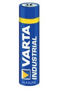 Varta Lot de 4 Piles Alcaline Industrial Micro AAA 1,5V (LR03)