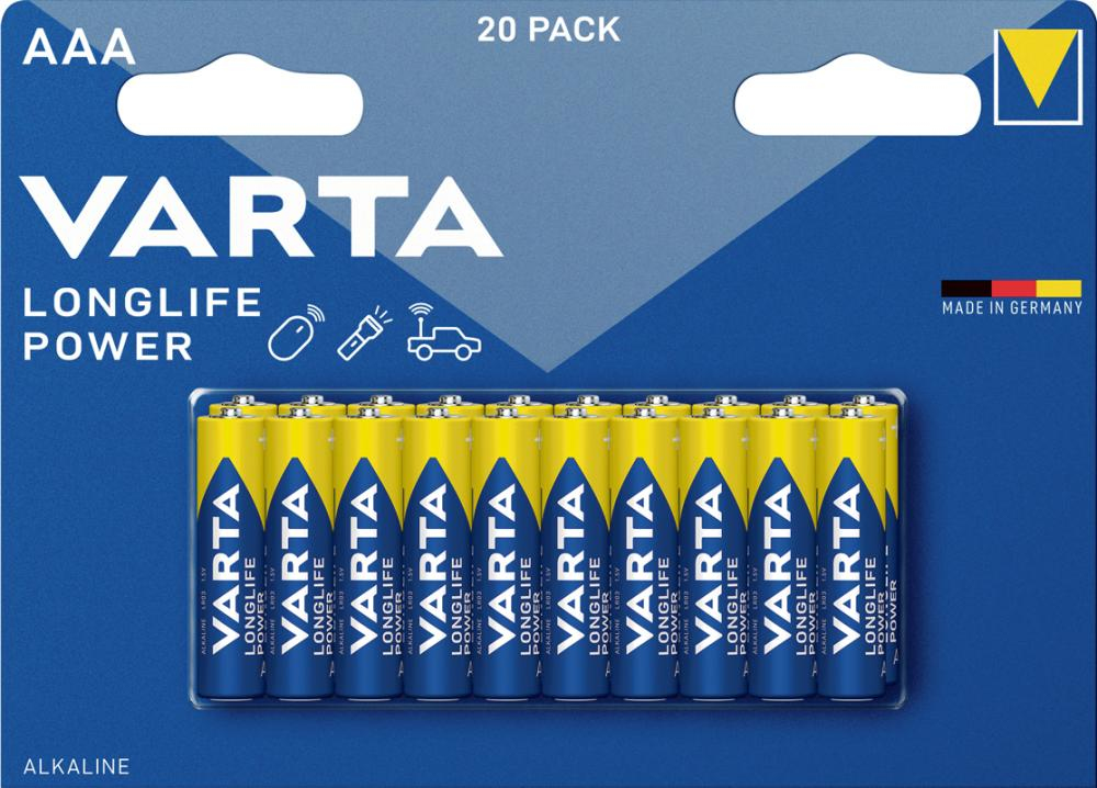 Varta Modèle du produit : Alimentation longue durée