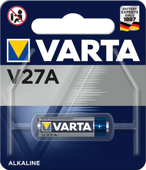 Varta Pile Alcaline type V27A 12V (LR27)