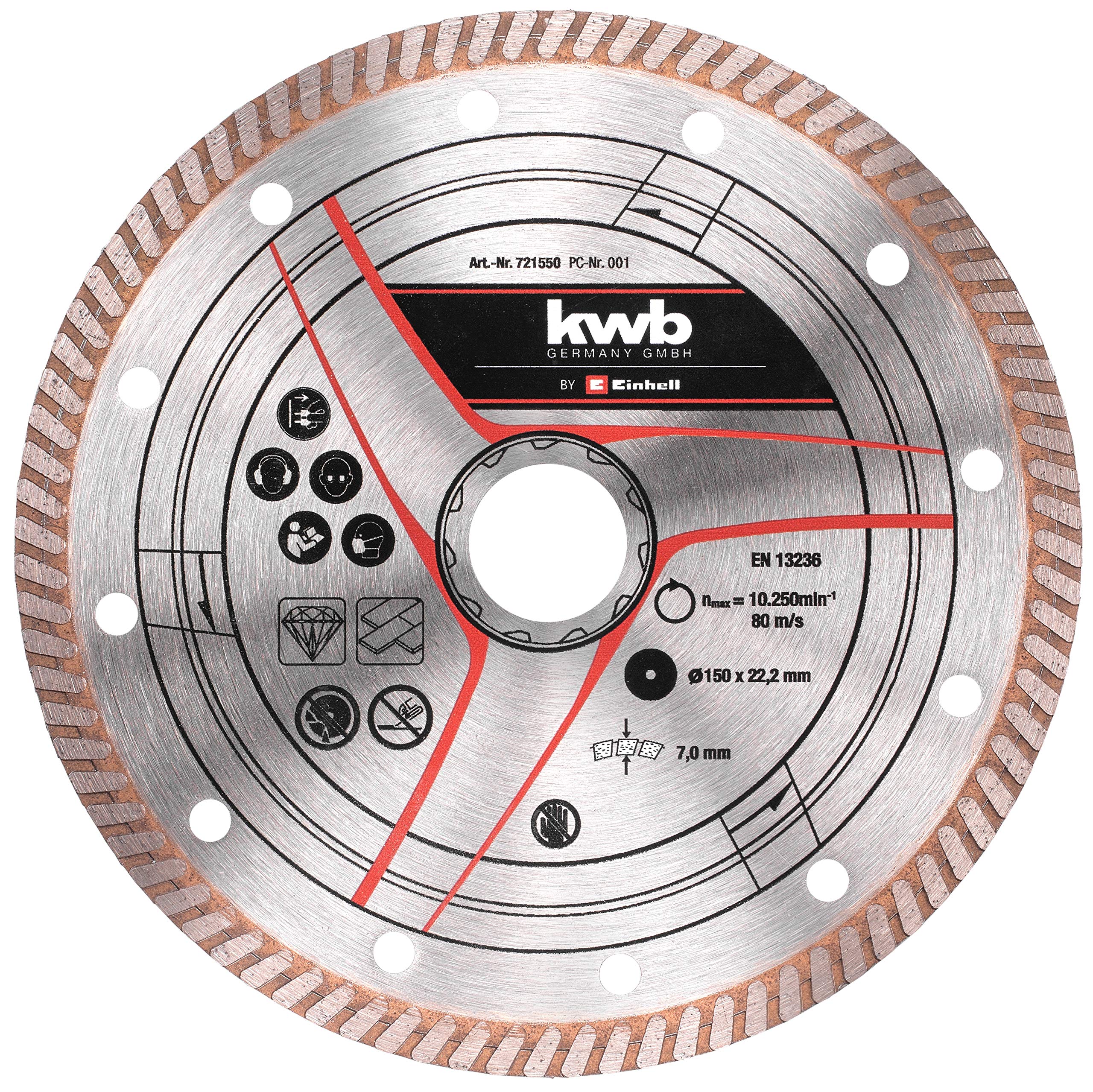 Einhell Diamant-Trennscheibe dünn