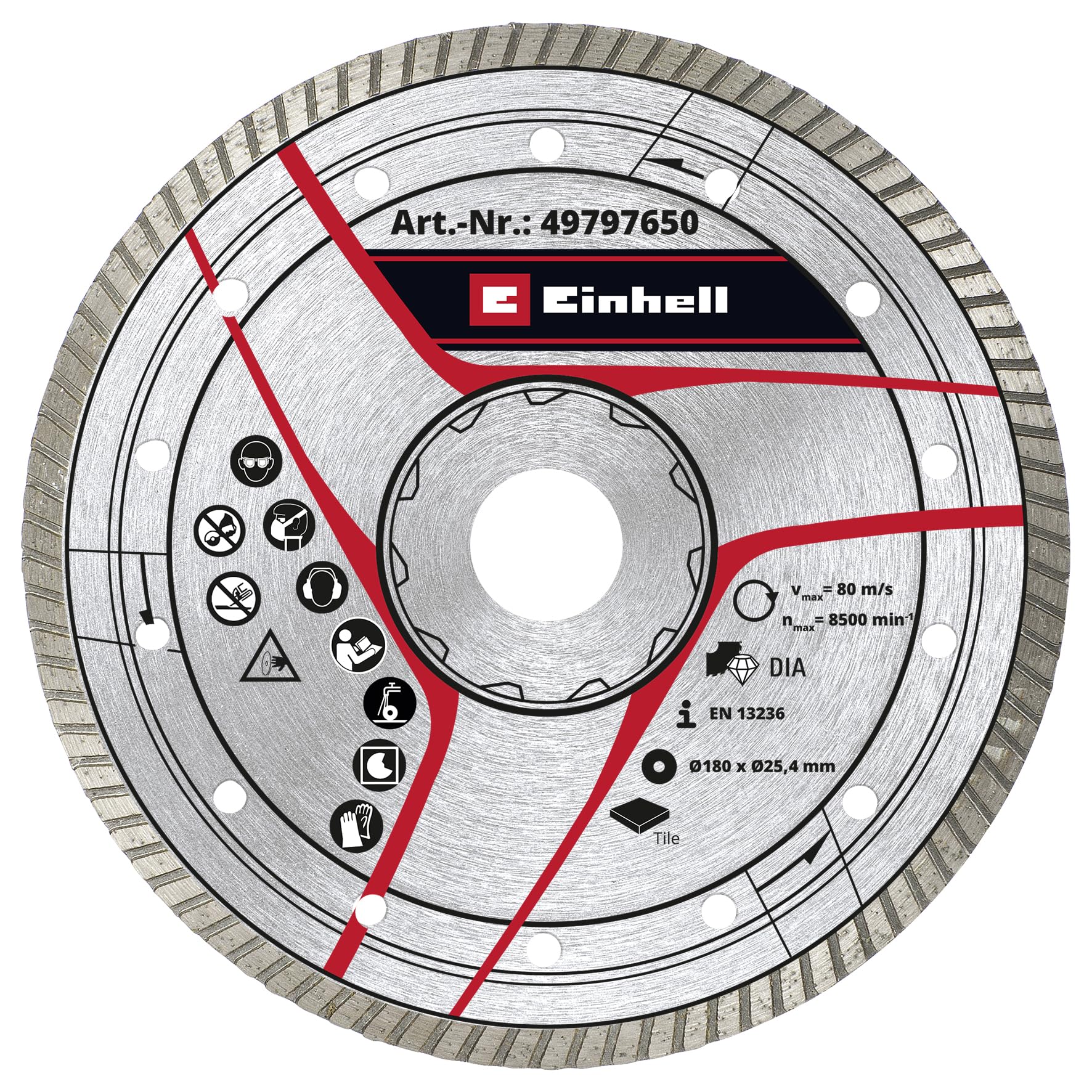 Einhell Turbo-Diamant-Trennscheibe
