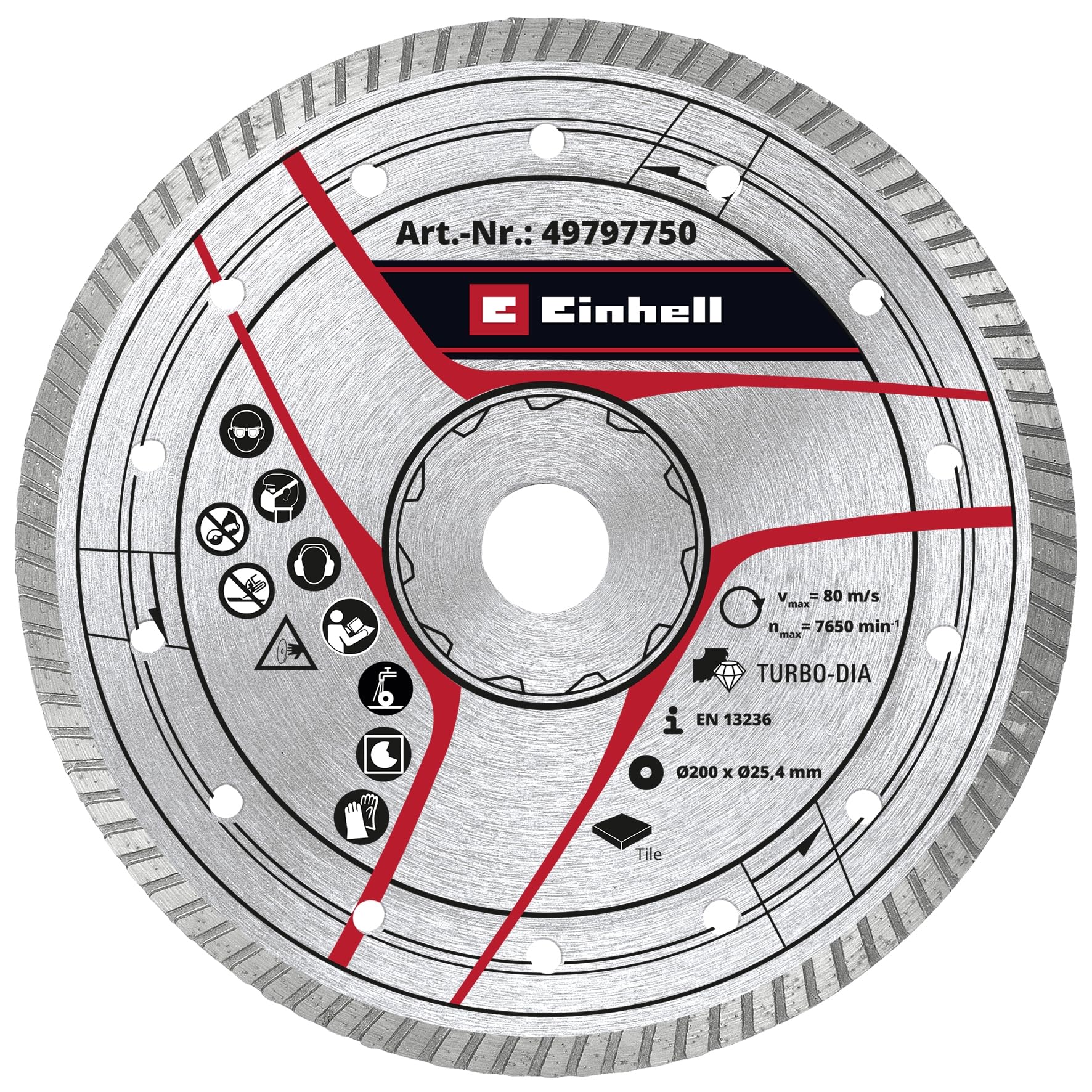 Einhell Turbo-Diamant-Trennscheibe