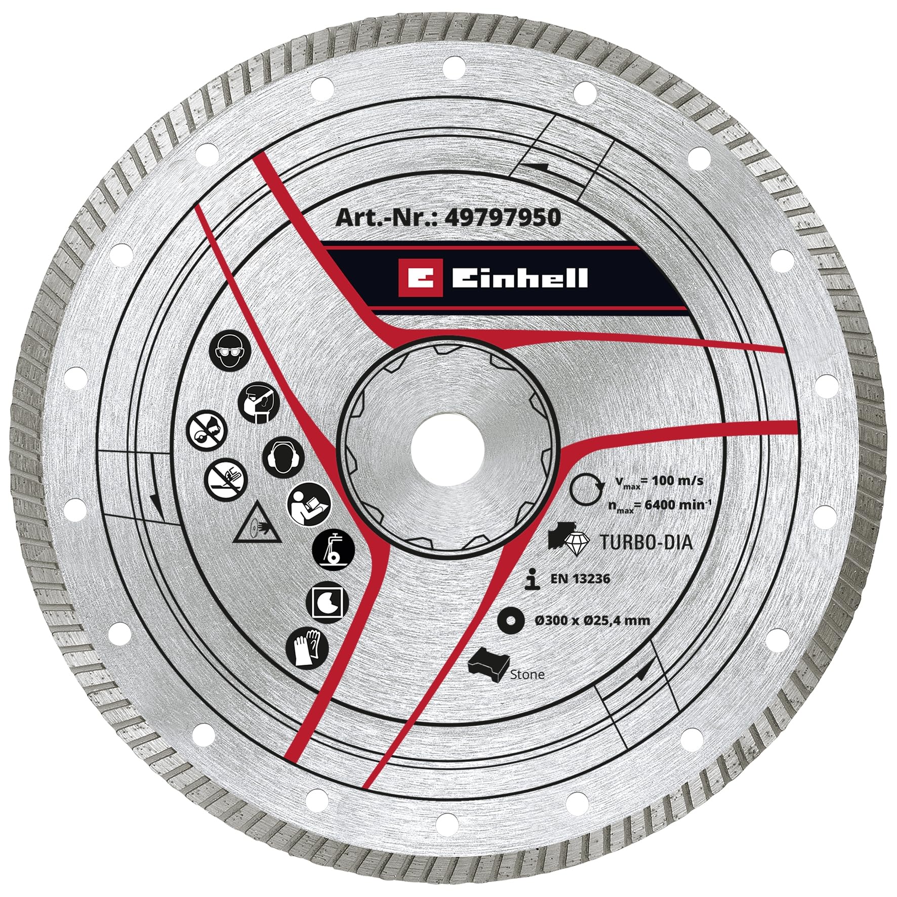 Einhell Turbo-Diamant-Trennscheibe