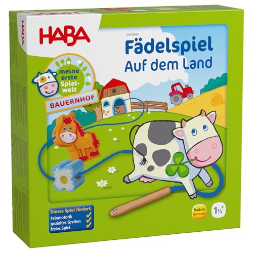 Haba Meine erste Spielwelt - Fädelspiel Sur dem Land