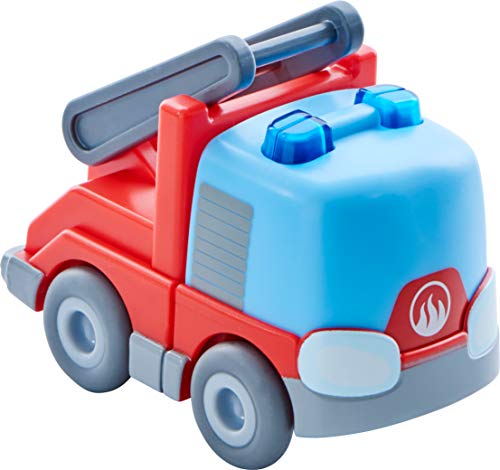 Haba Kugelbahn Kullerbü - Feuerwehr-Leiterwagen
