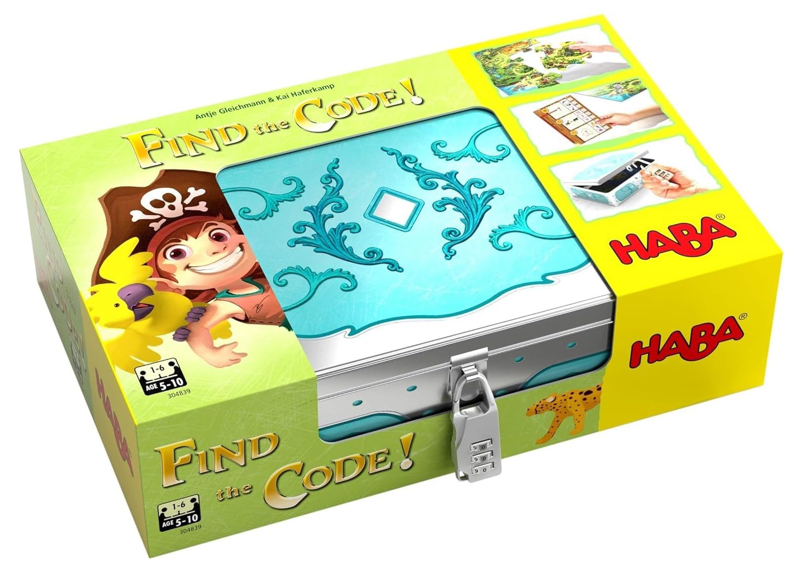 Haba Find the code! Pirateninsel