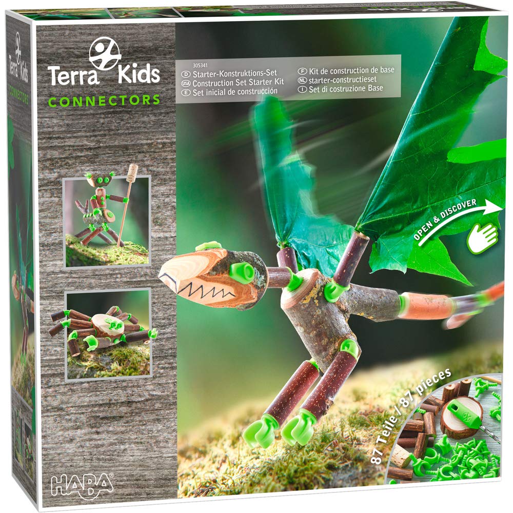 Haba Terra Kids Connectors - Starter-Konstruktions-Set