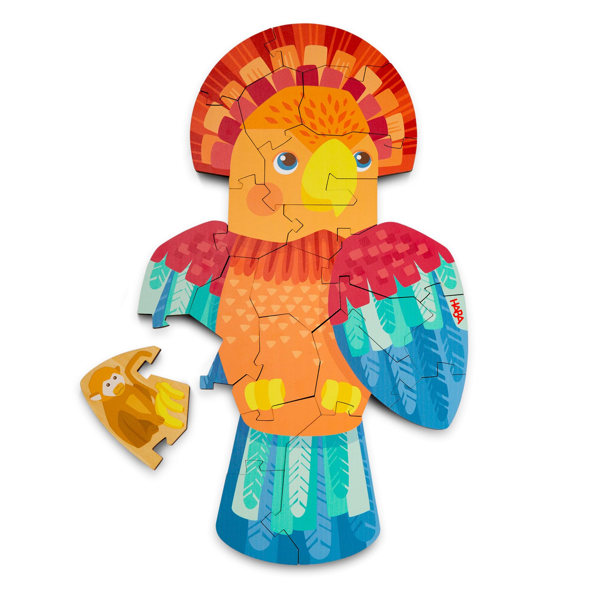 Haba Puzzle 2 in 1 Papagei
