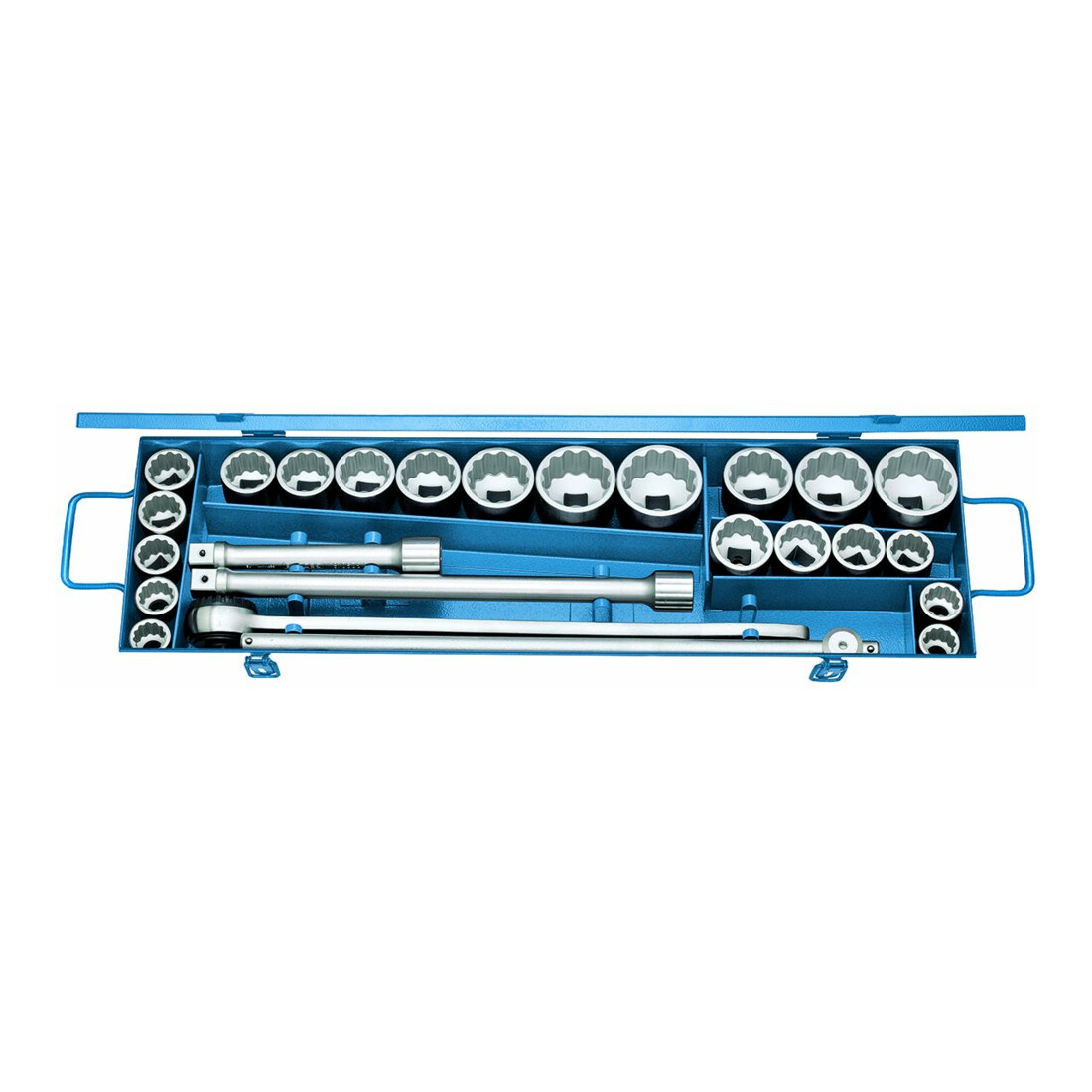 GEDORE Jeu de clés à douille 3/4'' 25 pcs profil UD mm+INCH