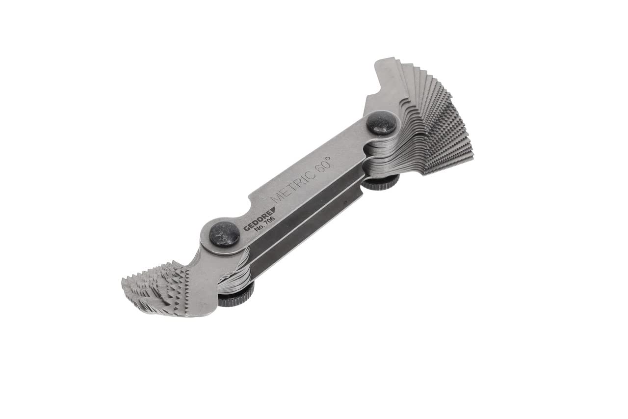 GEDORE Gewindelehre 706 (fÃ¼r metrische et Whitworth-Gewinde)