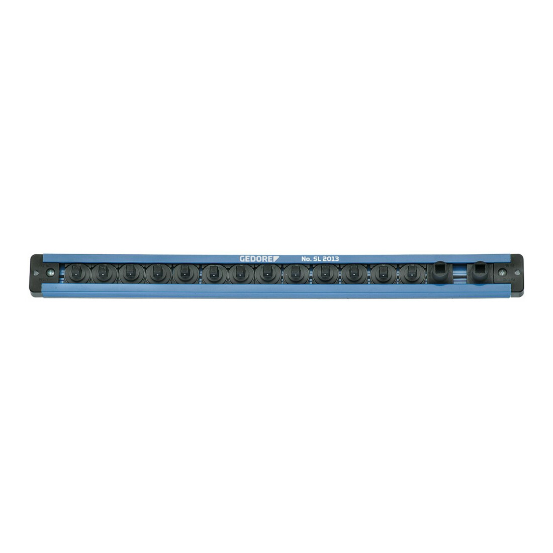 GEDORE Barre supp.p.jeux embouts clé à douille magnétique L. 380 mm 1/4 po. 15 emplacem
