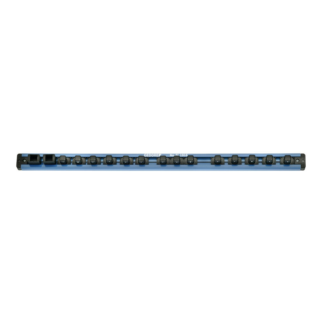 GEDORE Barre supp.p.jeux embouts clé à douille magnétique L. 580 mm 1/2 po. 18 emplacem