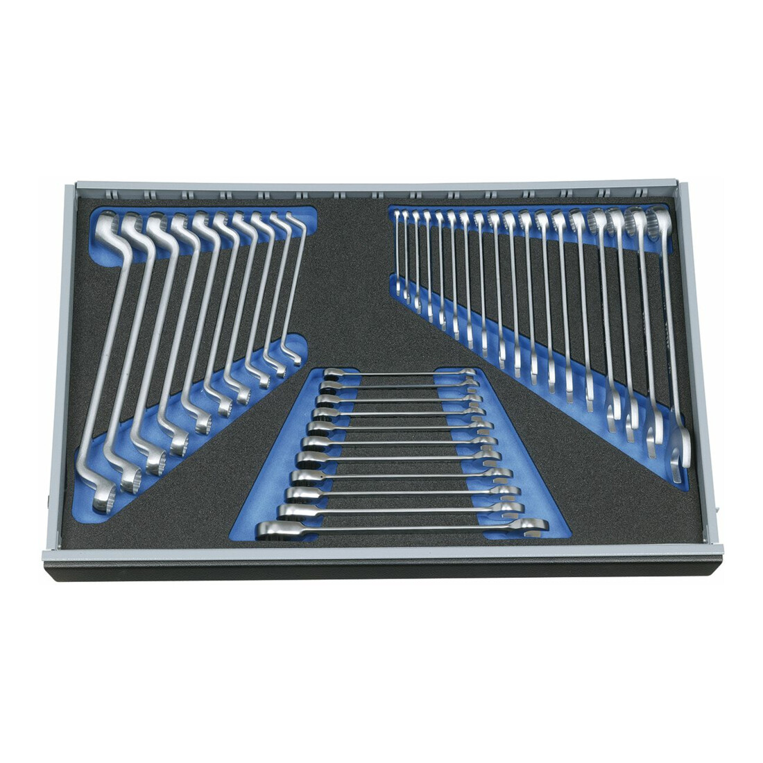 GEDORE Assortiment de clés à fourche , dans le module Check-Tool, 39 pcs