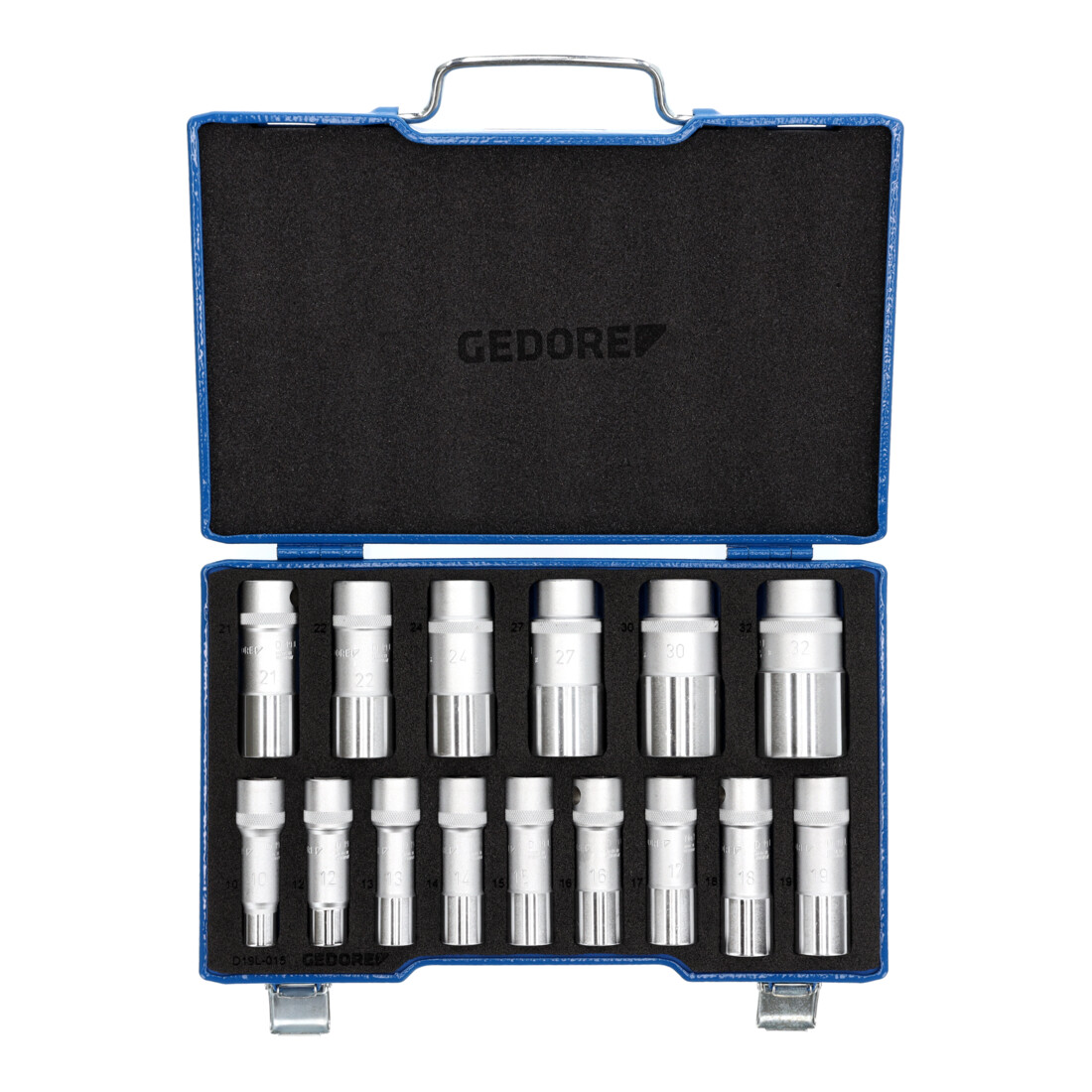 GEDORE Jeu de clés à douille 1/2'' 15 pcs UD 10-32 mm