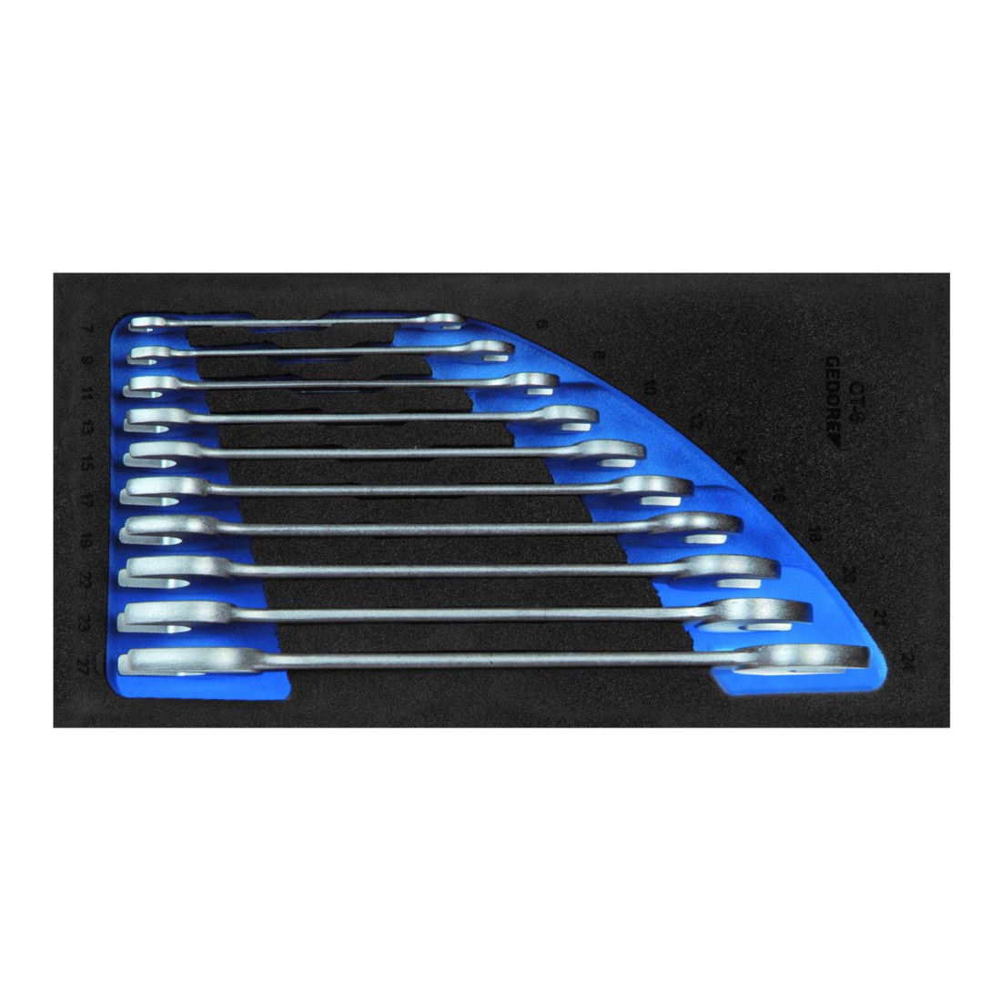GEDORE Clé double ouverte dans le module Check-Tool