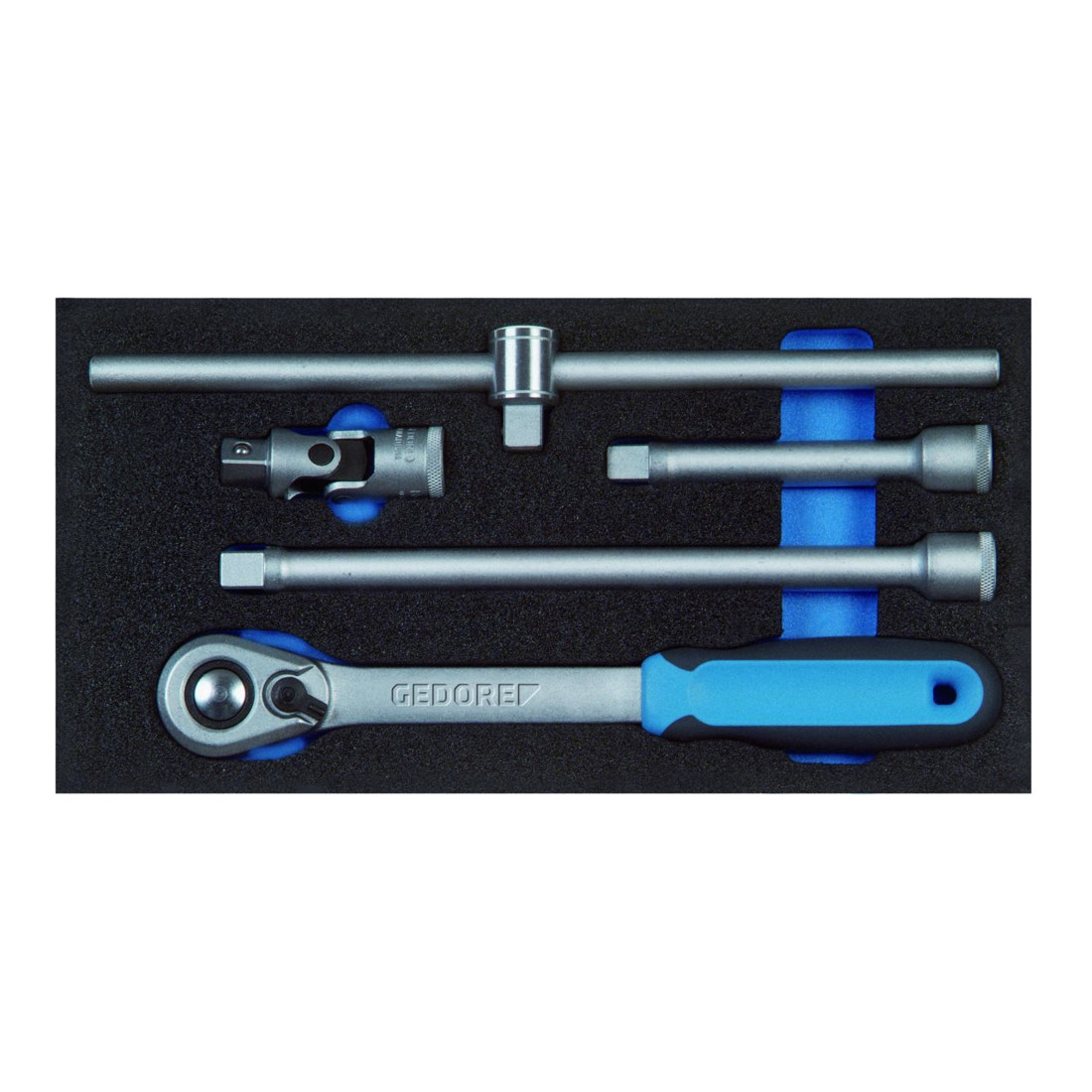 GEDORE Accessoires 1500 CT1-1993 U-20 pour prises 1/2'' dans Check-Tool-Module 5 pcs.