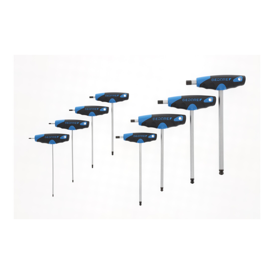 GEDORE Assortiment de clés coudées 8 pcs