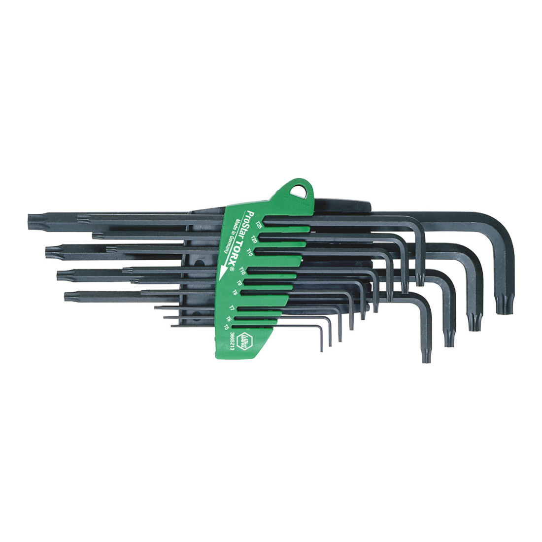 Wiha Jeu de clés mâles en étui ProStar TORX® 13 pcs, oxydé noir, sous blister (24852)