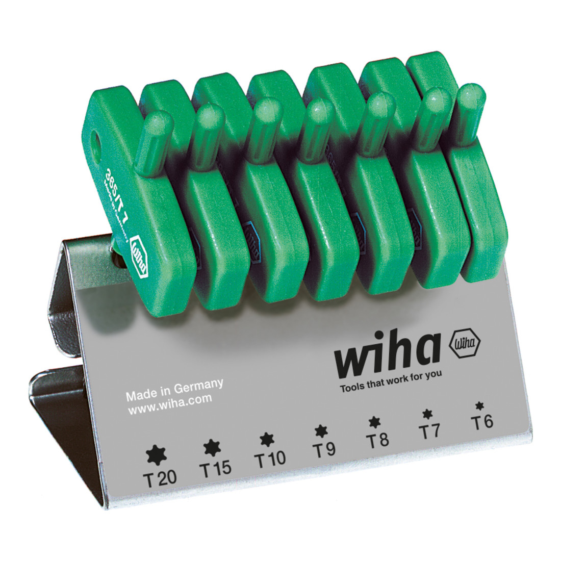 Wiha Jeu de tournevis 365 VB T6