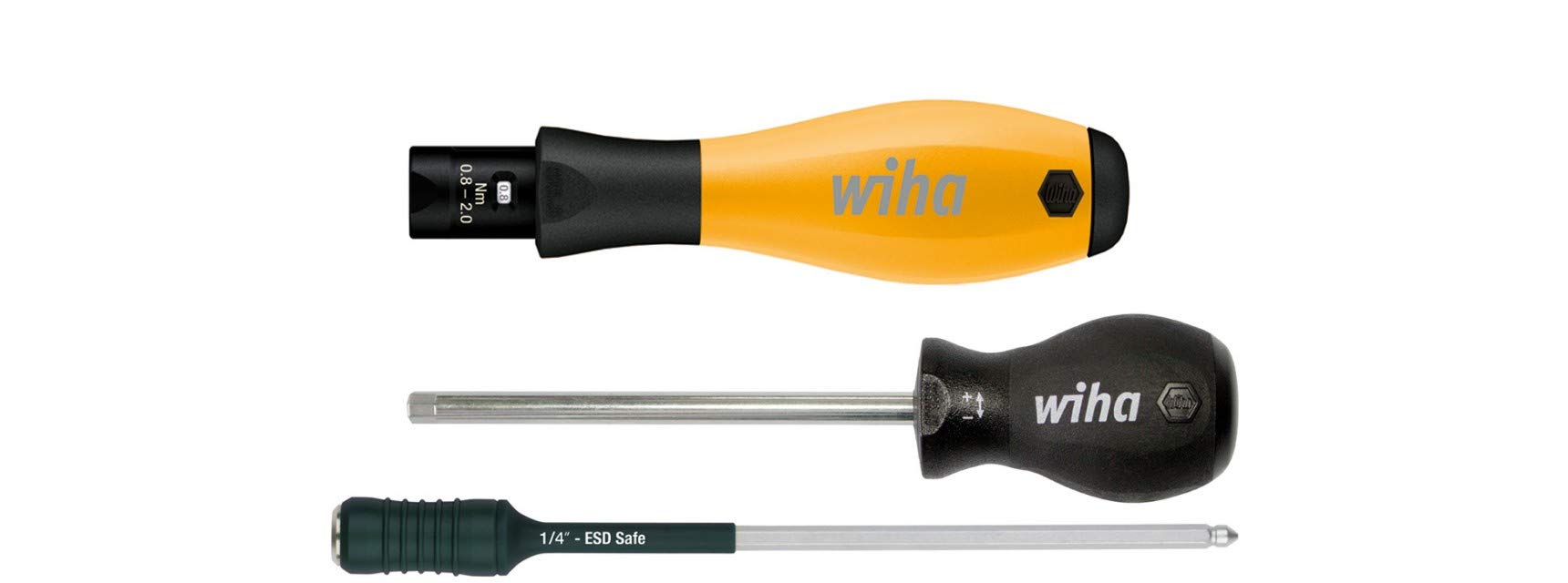 Wiha Drehmoment-Schraubendreher TorqueVario-S ESD