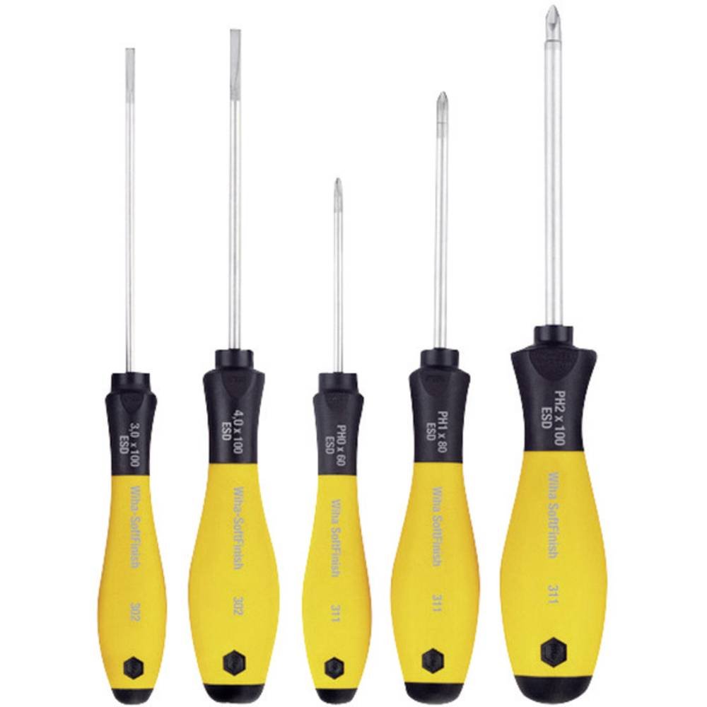 Wiha Schraubendreher-Set SoftFinish ESD