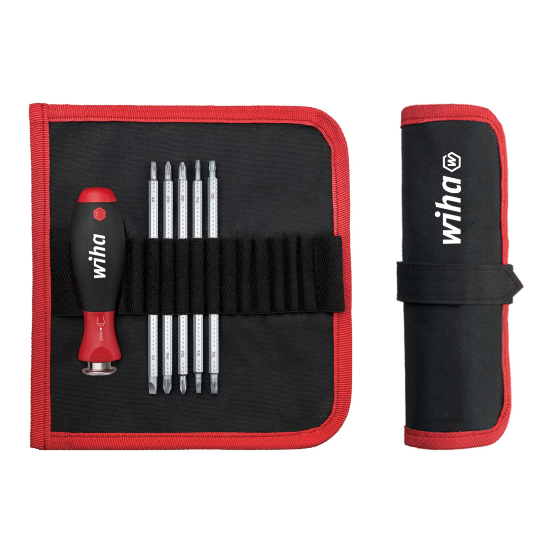Wiha Jeu de tournevis avec lames interchangeables SYSTEM 6 mélangé 6 pcs (32298)