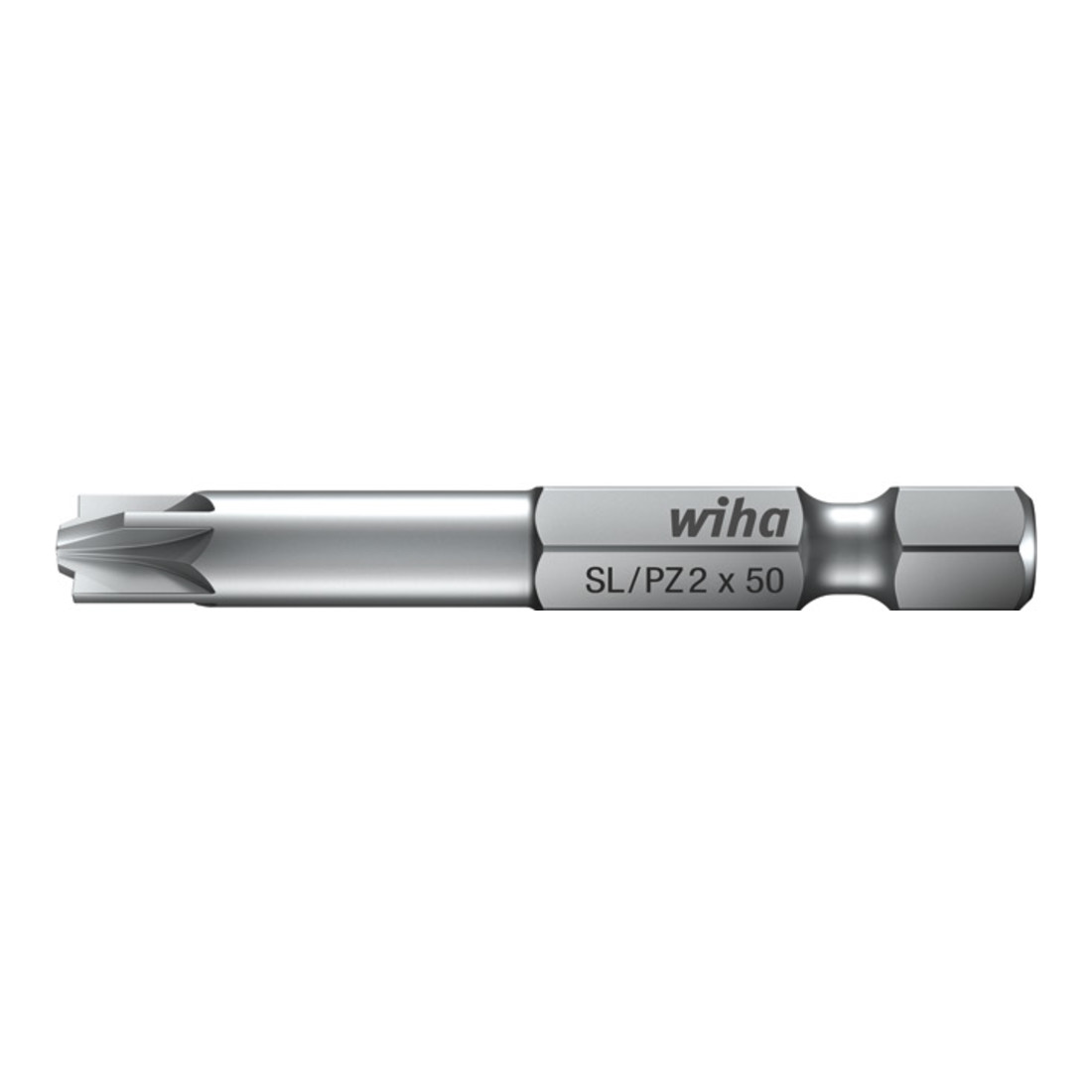 Wiha Embout Professional PlusMinus/Pozidriv 1/4' (32689) SL/PZ2 x 90 mm
