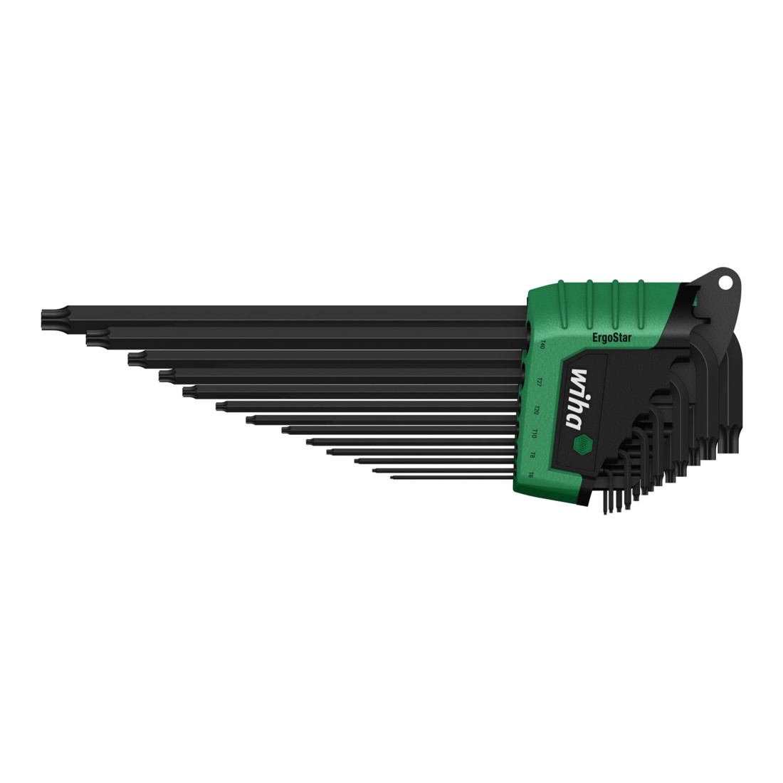 Wiha Jeu de clés mâles coudées WIHA pour Torx, avec fonction de blocage MagicSpring 13