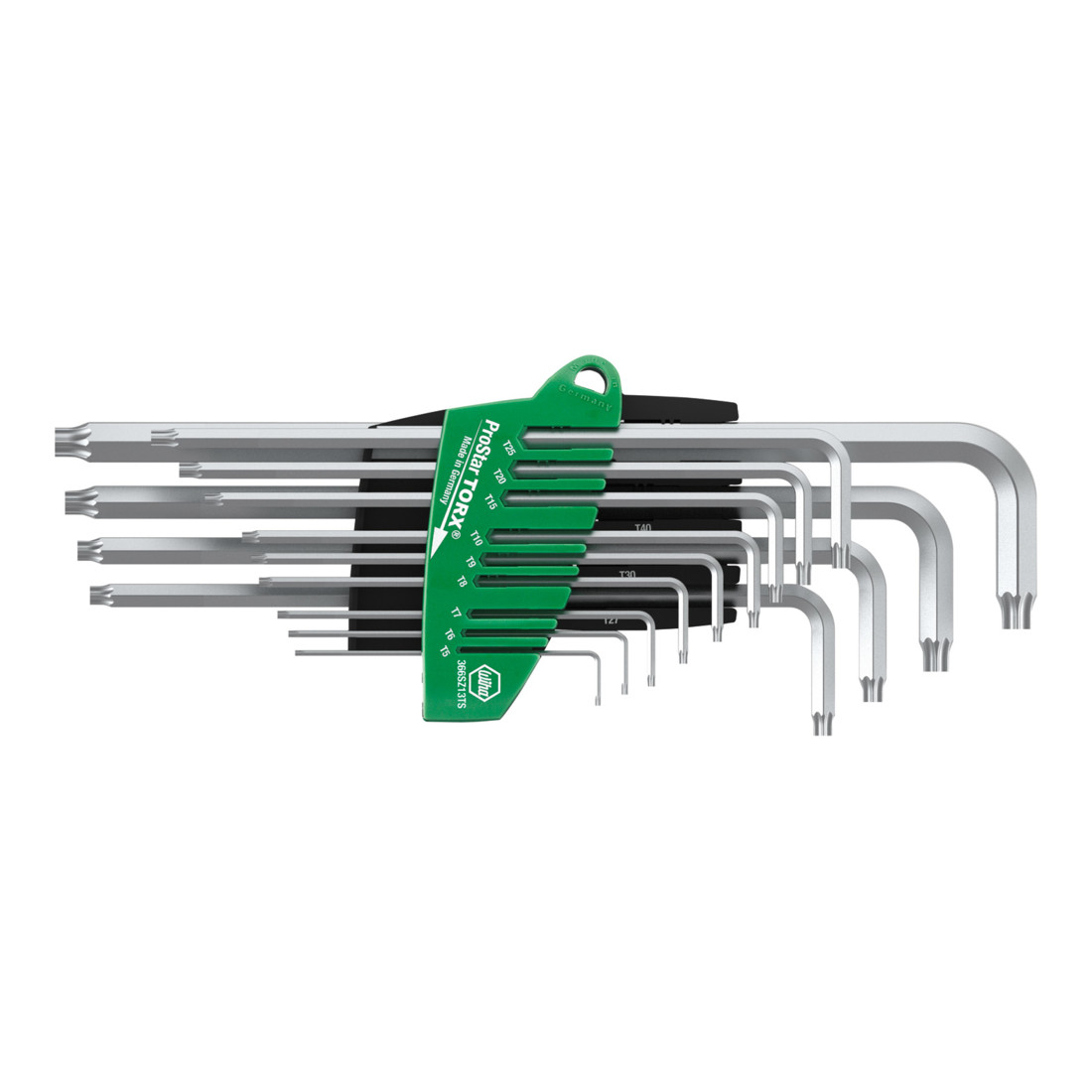 Wiha Jeu de clés mâles en étui ProStar TORX®, 13 pcs, argent titane (39104)