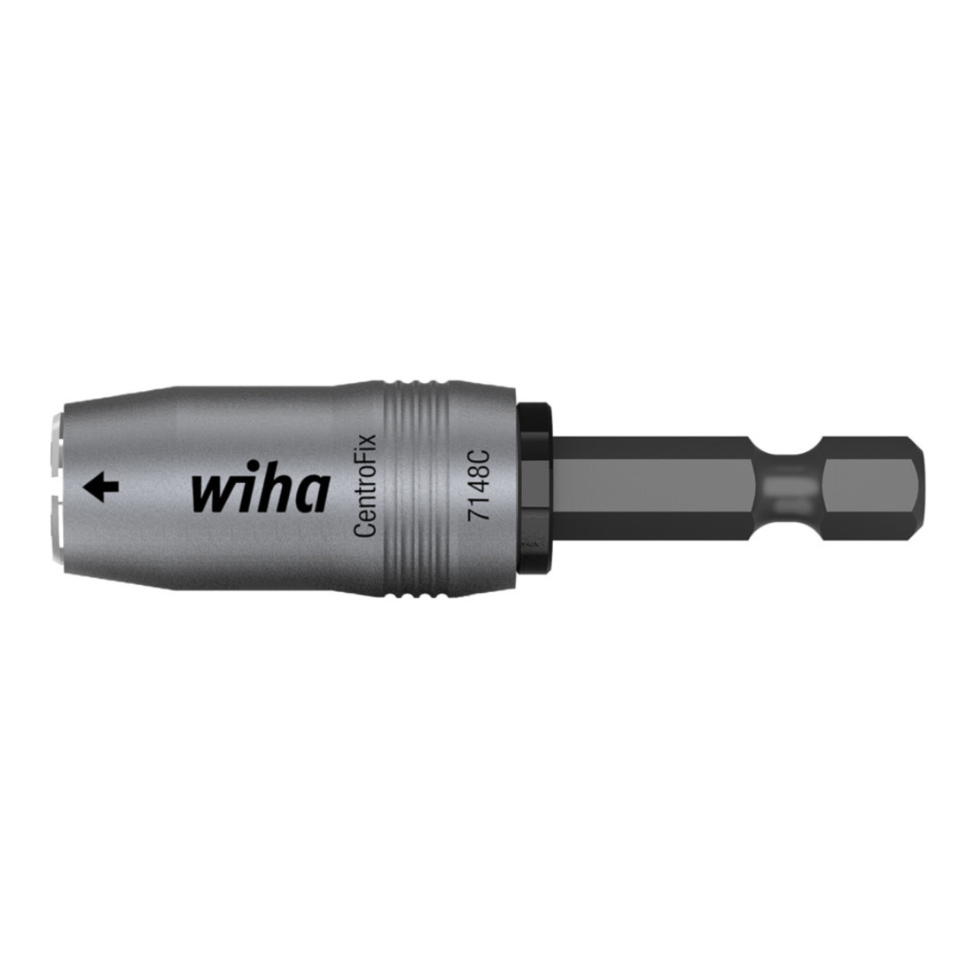 Wiha Porte-embout CentroFix Force à verrouillage automatique 1/4', magnétique (39133) 60 mm