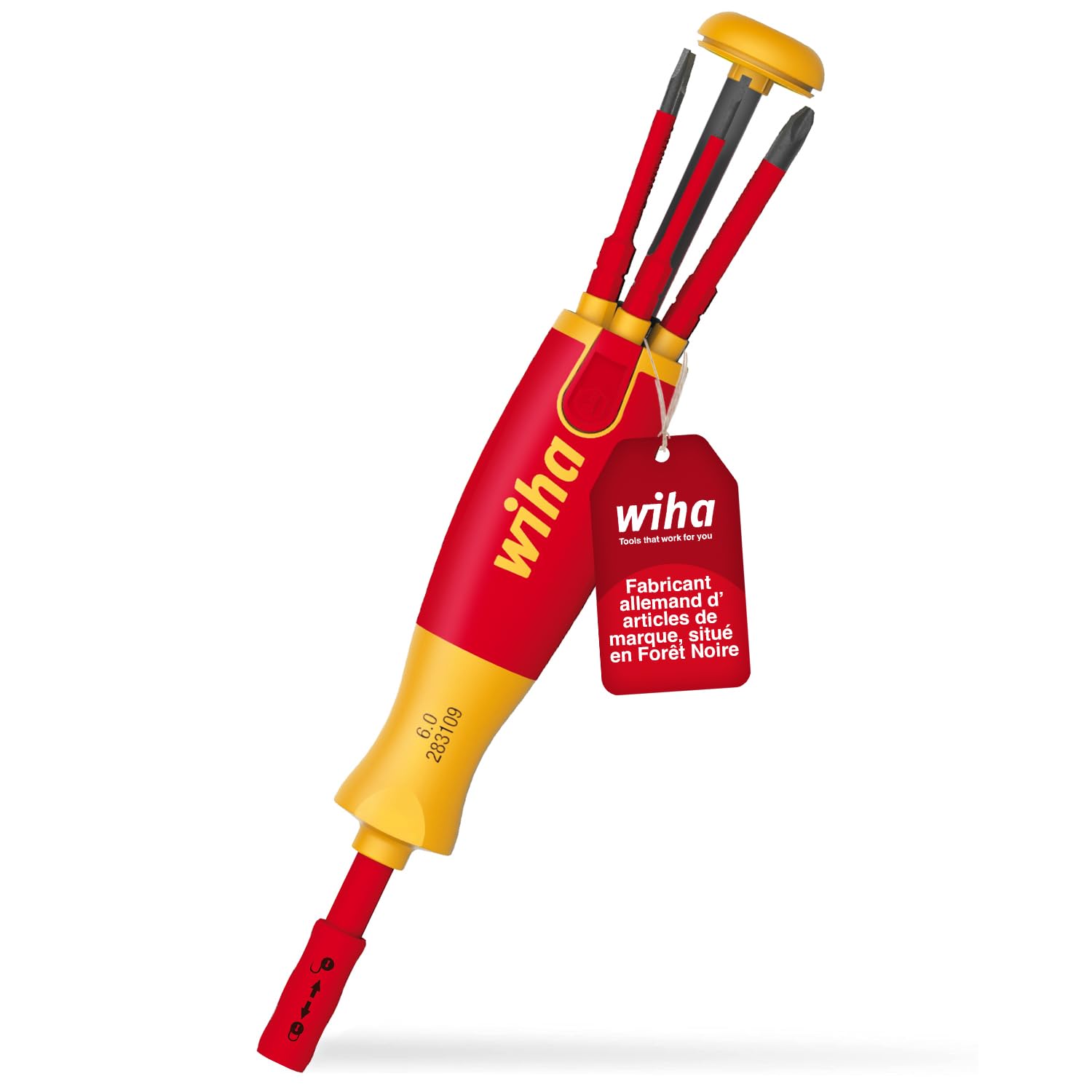 Wiha Schraubendreher avec Bit Magazin LiftUp electric