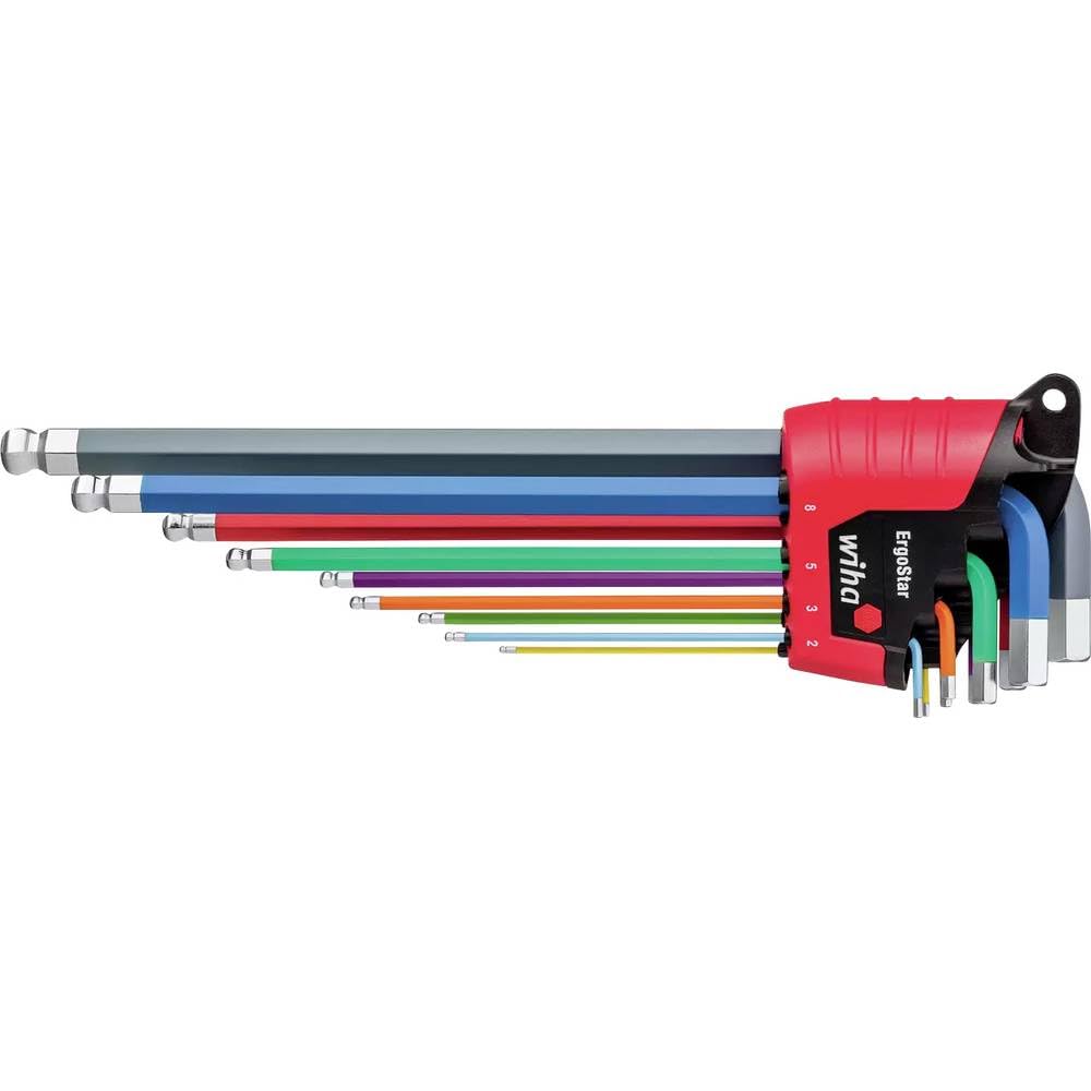 Wiha Stiftschlüssel-Set im ErgoStar Halter