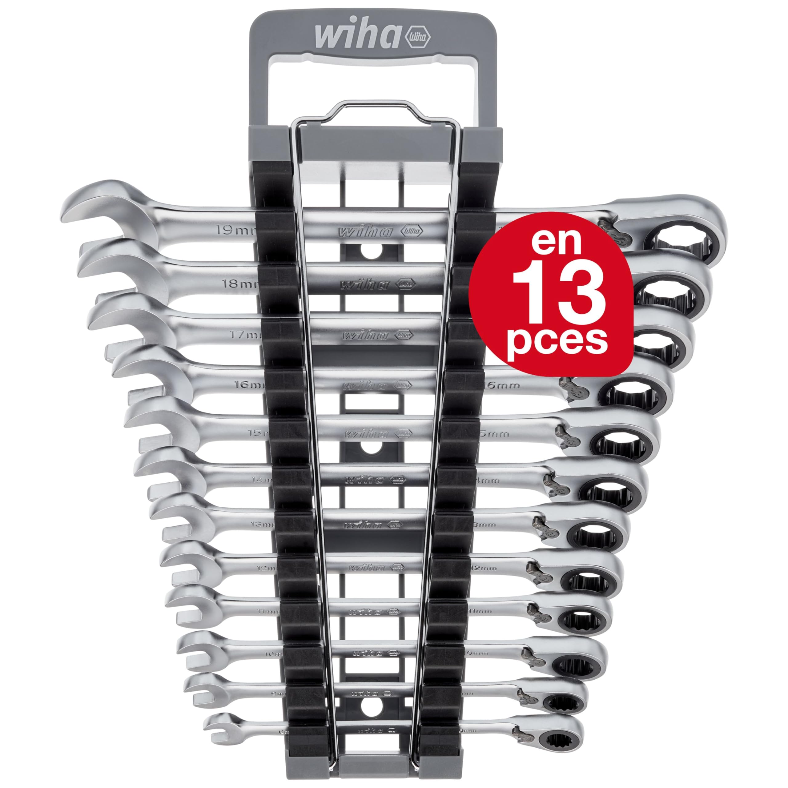 Wiha Ringratschen-Gabelschlüssel-Set